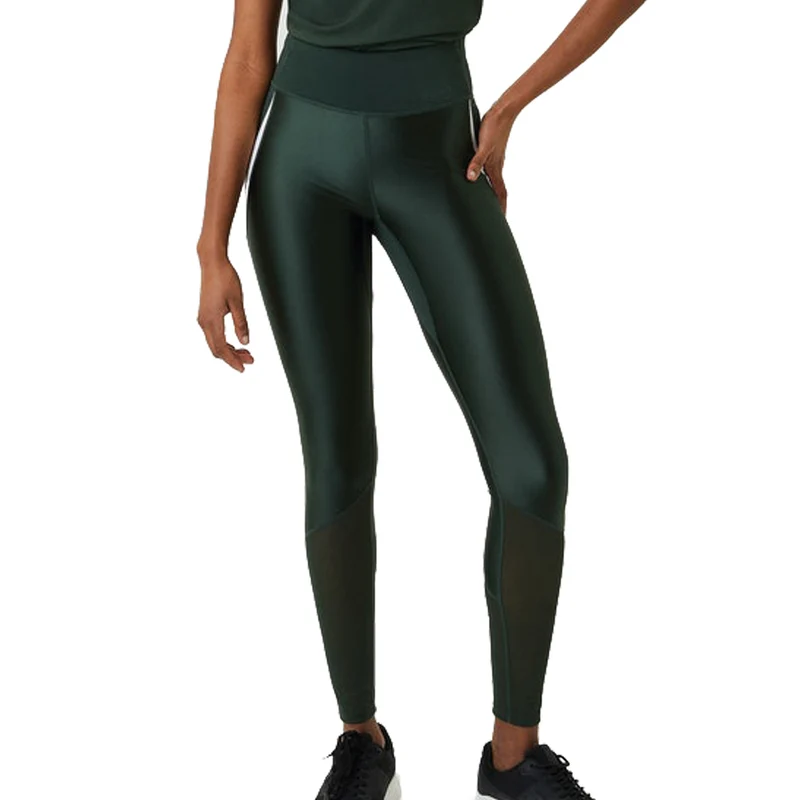 Bjorn Borg (Ladies) High Waist Swipe Tights - Deep Forest