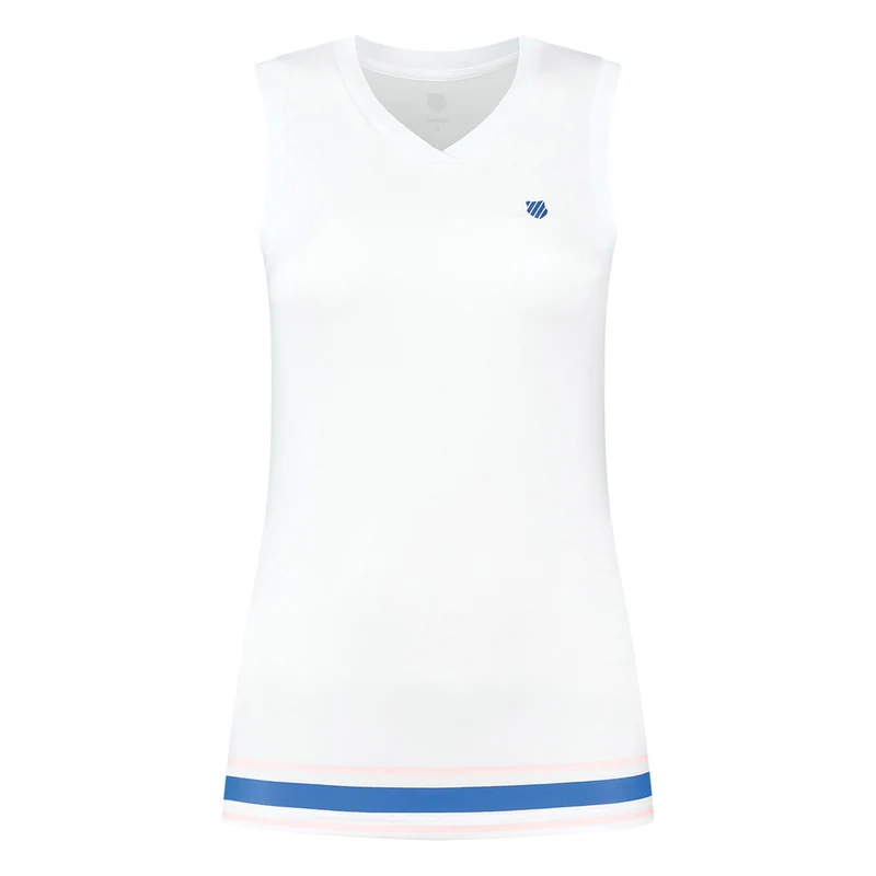K-Swiss (Ladies) TAC Hypercourt Singlet - White