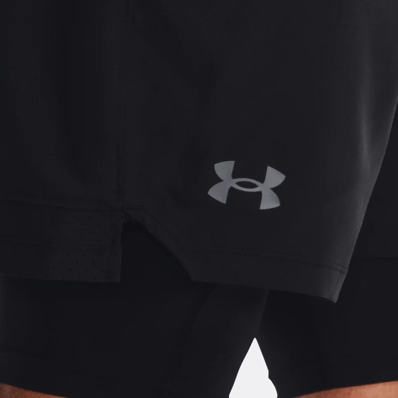 Vanish Woven 2in1 Shorts Herren-Schwarz