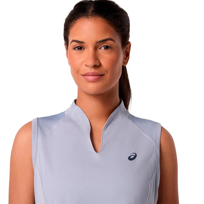 Court Tank-Top Damen-blaugrau
