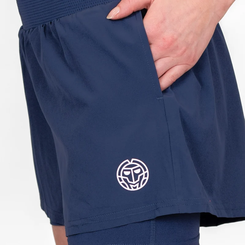Crew 2in1 Shorts Mädchen-Dunkelblau
