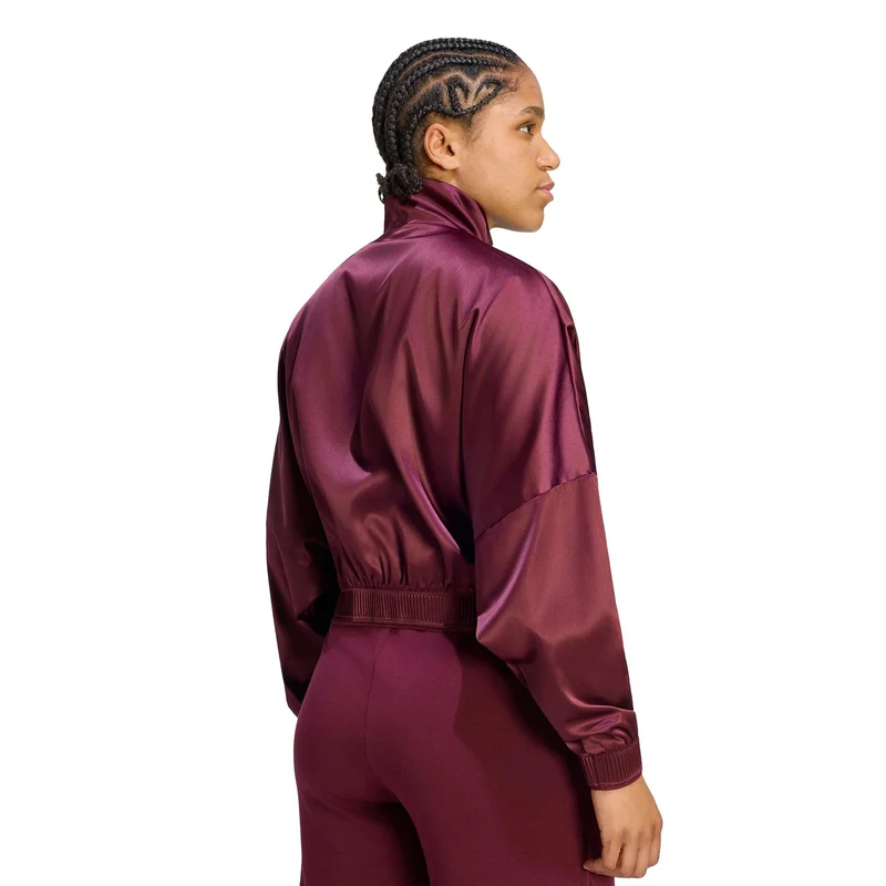Cover Trainingsjacke Damen - weinrot