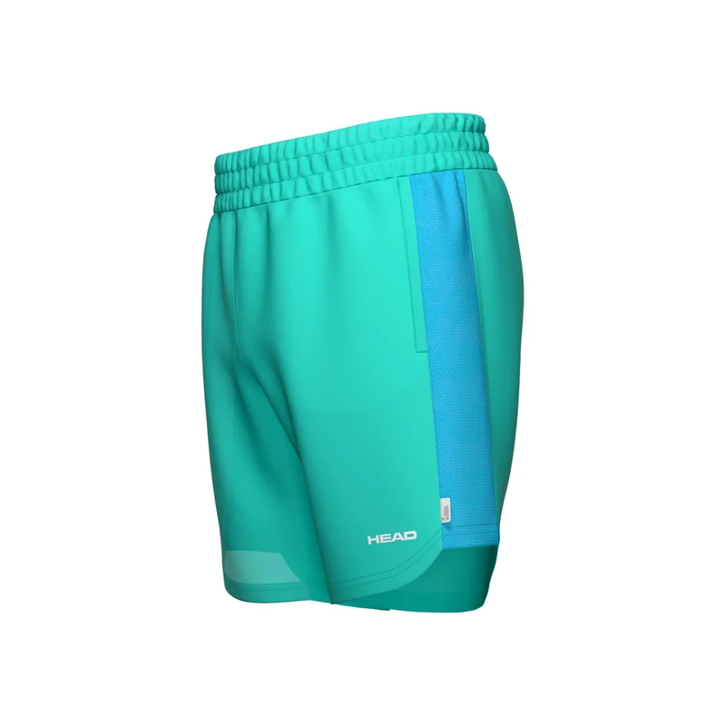 Power Shorts Herren - türkis, blau