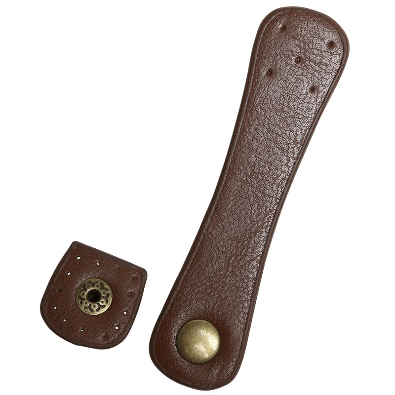Riemen mit Druckknopf PU-Leder 11 x 2 cm