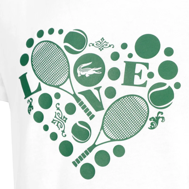 T-Shirt Kinder - weiß, dunkelgrün