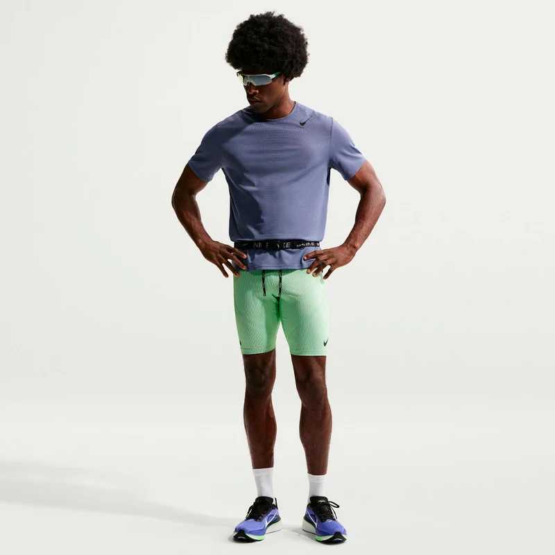 AeroSwift Lauftight Herren - limette, schwarz