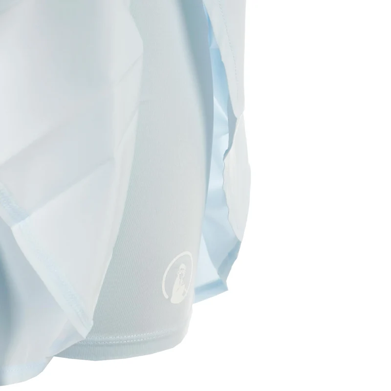Memories Love Pleated Rock Damen - hellblau