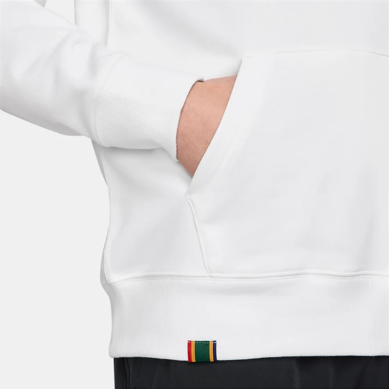 Court Dri-Fit Heritage Hoody Herren - weiß, schwarz