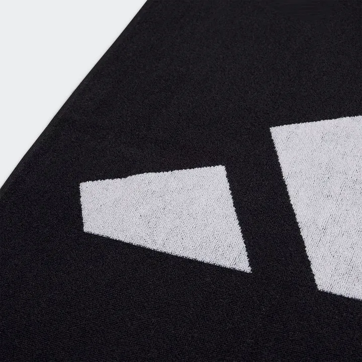 Adidas 3Bar Towel Large (Black)