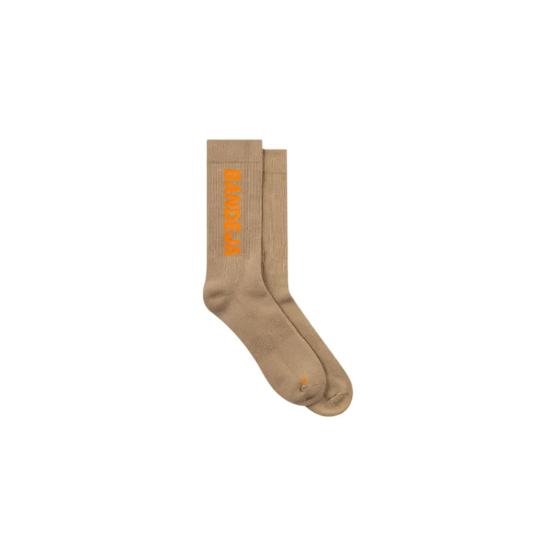 Cuera Padel Crew Socks (2-Pack, Sand)