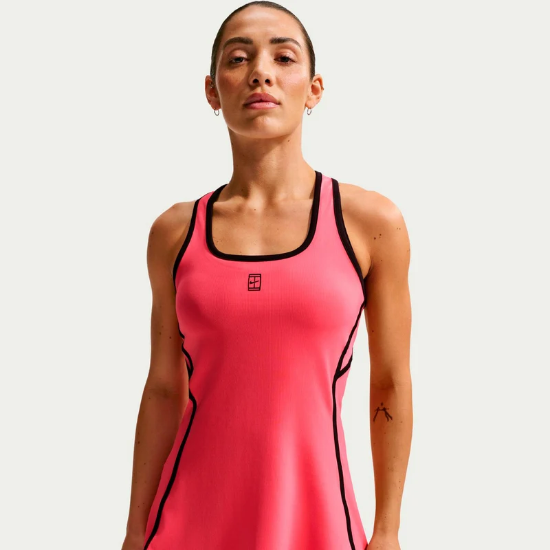 Court Dri-Fit Advantage Kleid Damen-koralle