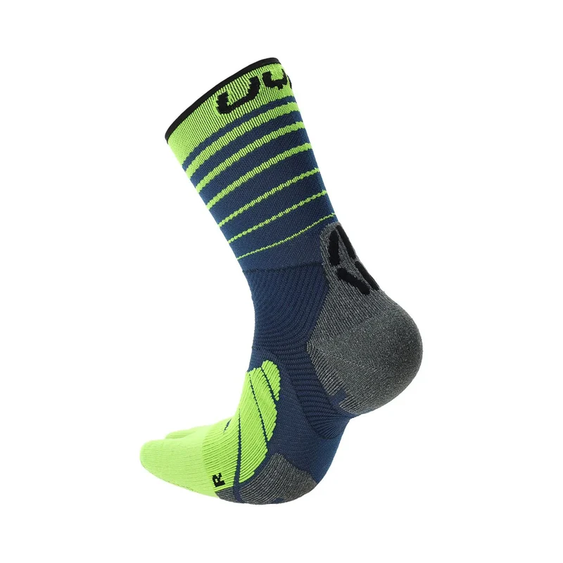 Runner's Five Laufsocken Herren-Blau,Gelb