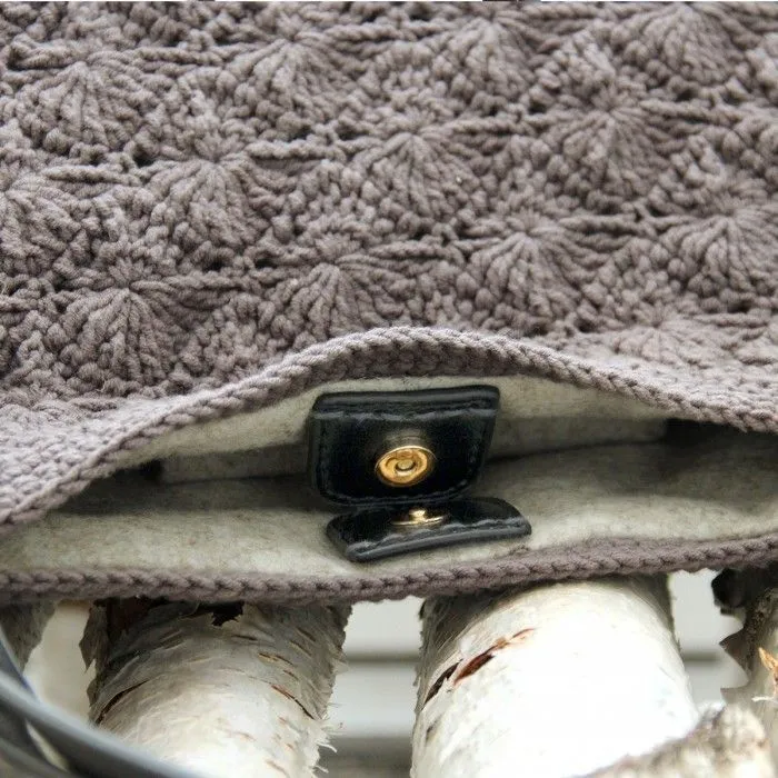 Magnetverschluss aus PU-Leder – 4 cm