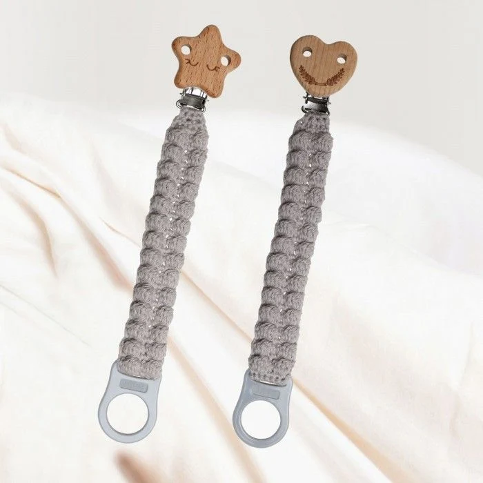 Hosenträgerclips mit Löchern - Herz