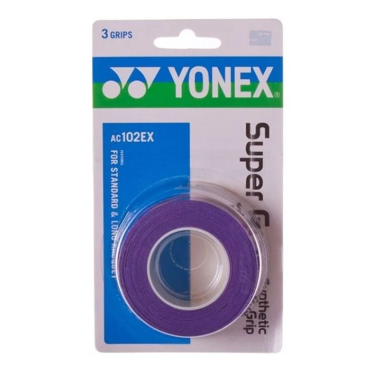 Yonex Overgrip Wet Super Grap Paars 3 Pack