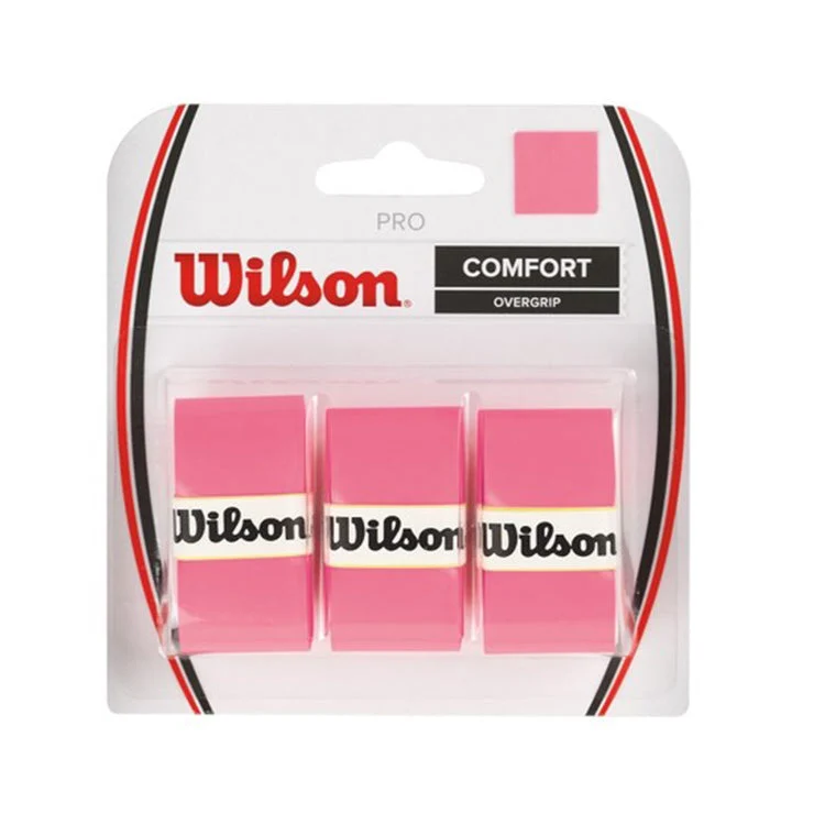 Wilson Overgrip Tennis Pro Comfort Roze 3 Pack