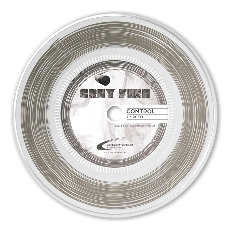 Grey Fire Saitenrolle 200m-Grau
