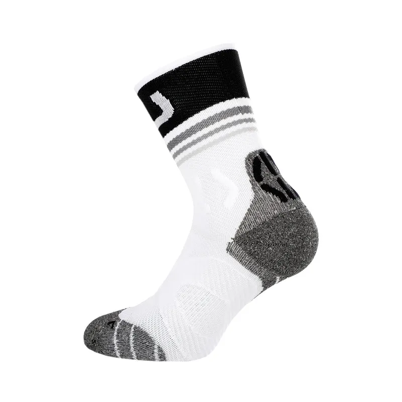 Runner's One Short Laufsocken Herren-Weiß,Schwarz