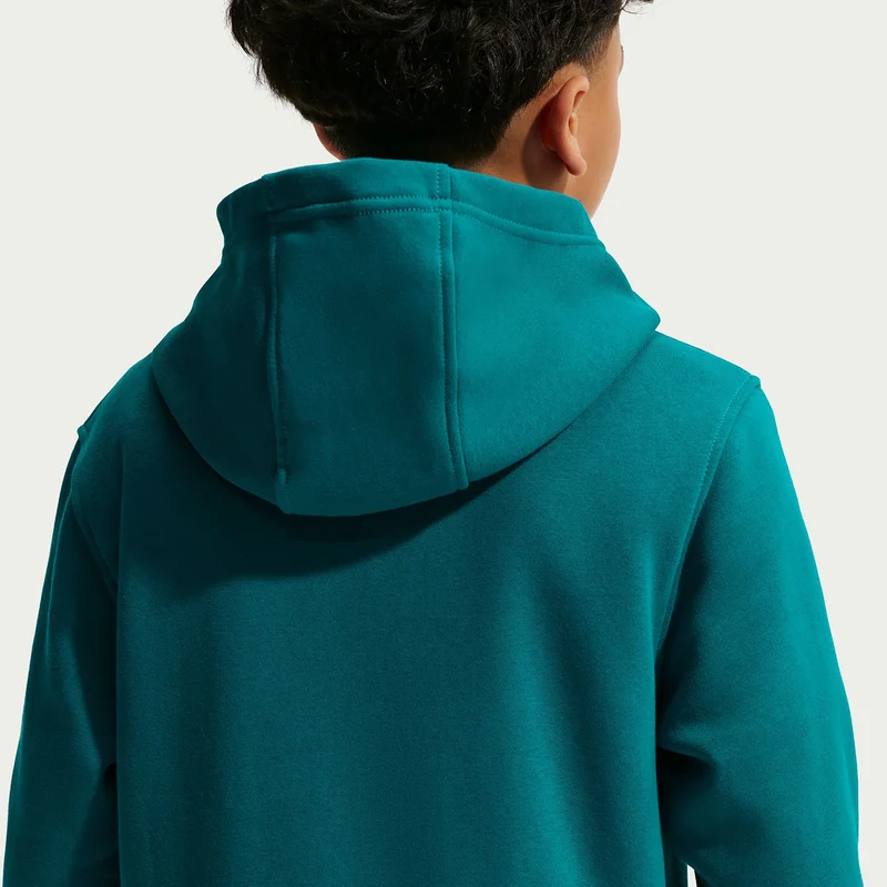 Club Fleece Hoody Kinder - petrol