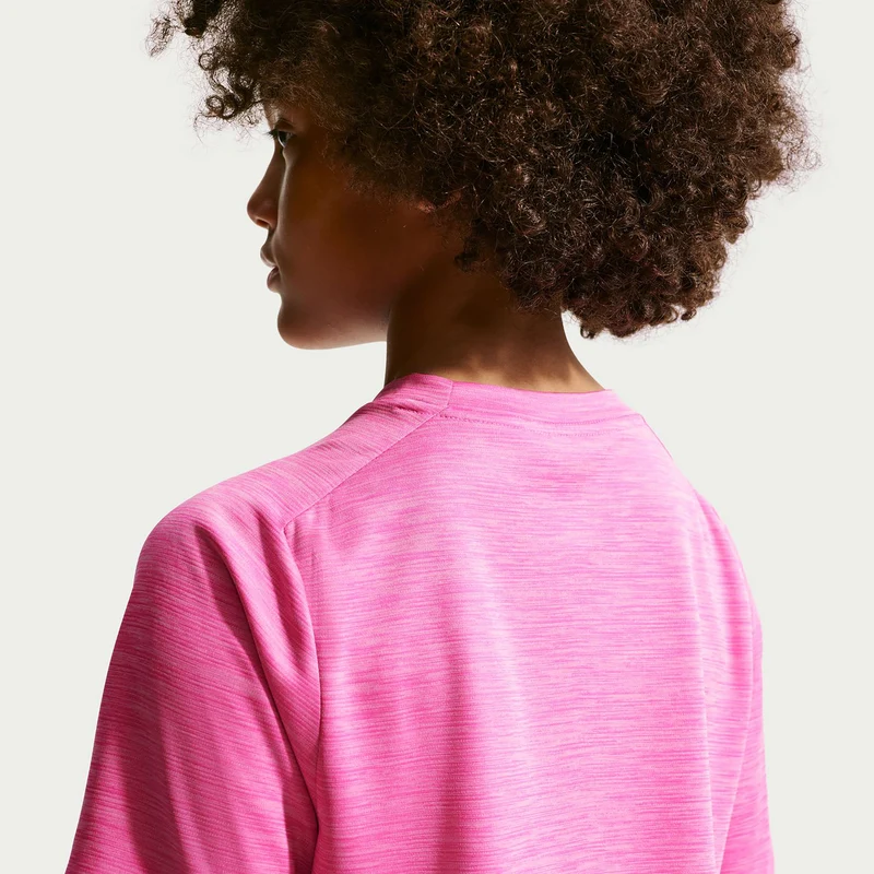 Dri-FIT Multi Heather T-Shirt Kinder - pink, rosa
