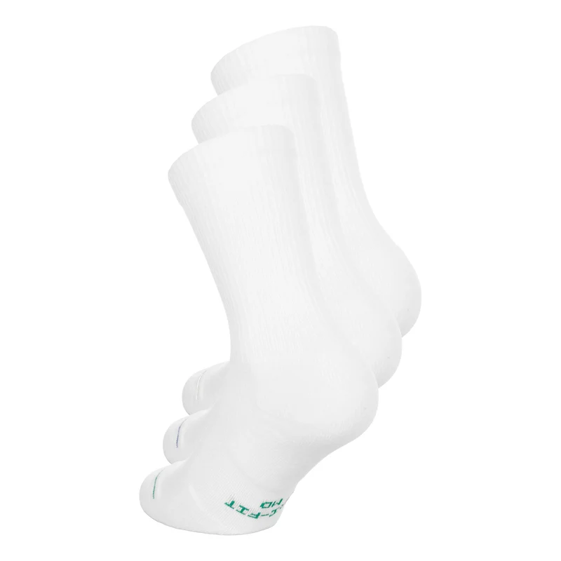Crew Tennissocken 3er Pack Unisex - weiß, blau
