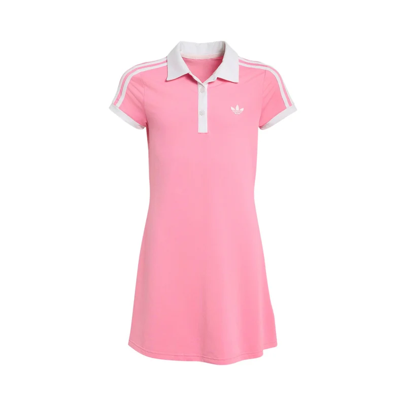 Classics Kleid Kinder - pastellrosa, weiß