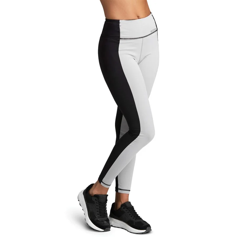 Bjorn Borg High Waist Two Tone Tights (Ladies) - Alloy