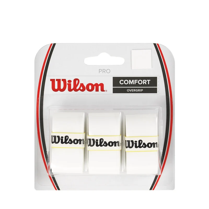 Wilson Pro Overgrip - White (3 Pack)