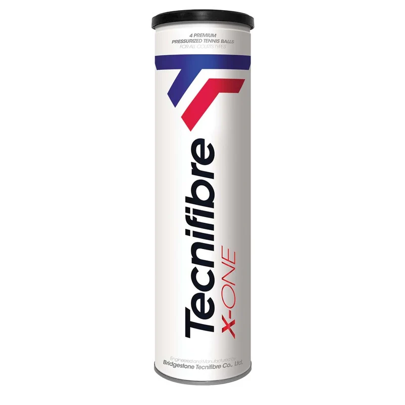 Tecnifibre X-One Tennis Balls - 4 Ball Can