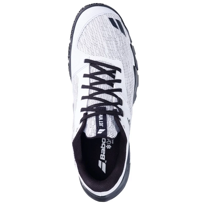 Babolat Jet Viva Men 2025 Padel Shoes (White/Black)