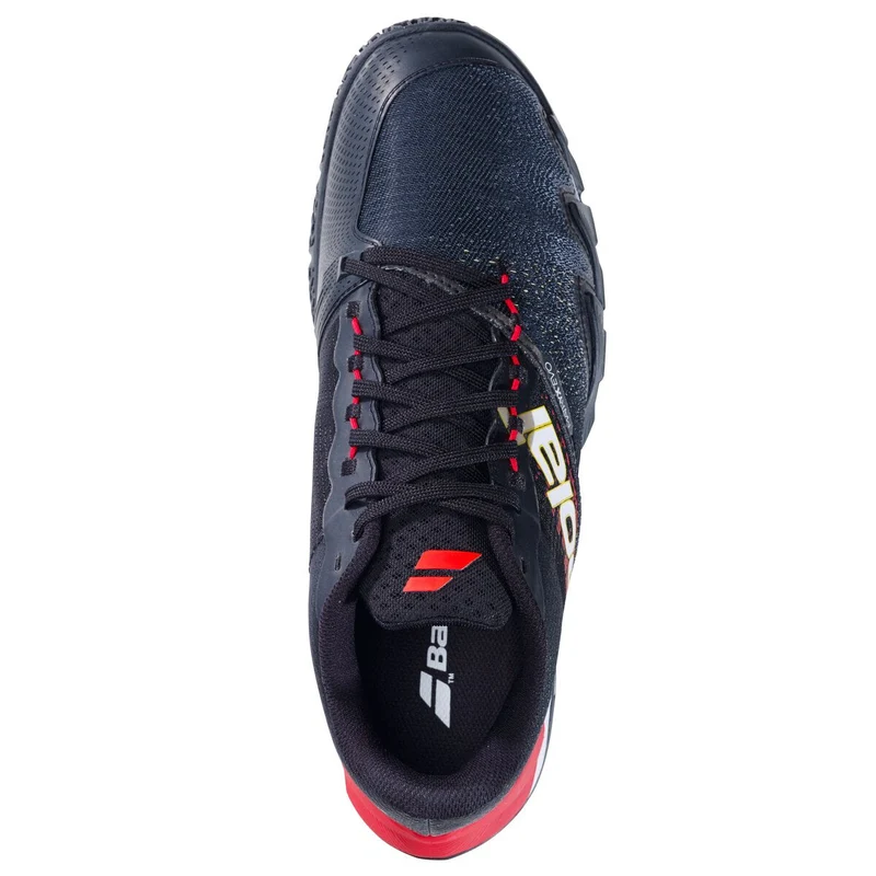 Babolat Jet Premura 2 Padel Shoes (Black/Tomato Red)