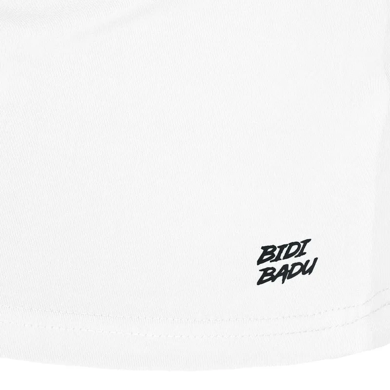 Crew V-Neck Longsleeve Damen-Weiß