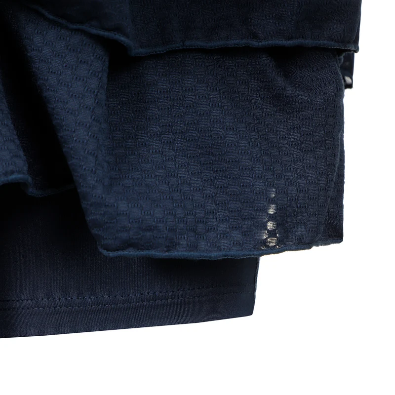 Crew Pleated Rock Damen-Dunkelblau