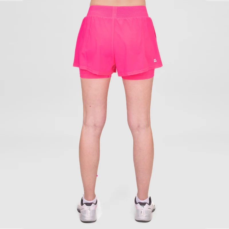 Crew 2in1 Shorts Damen-Pink