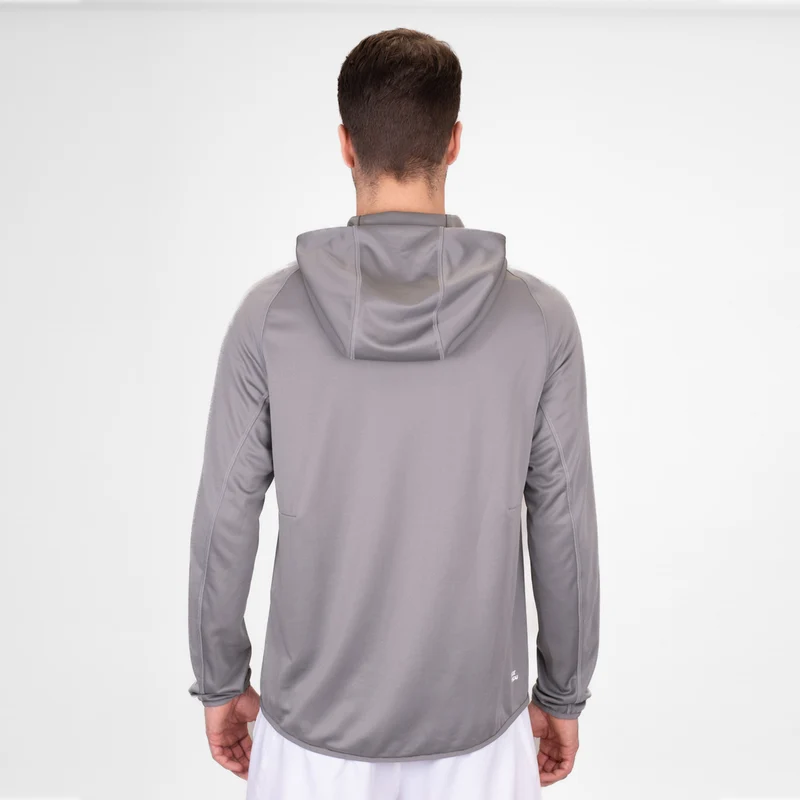 Crew Hood Trainingsjacke Herren-Grau