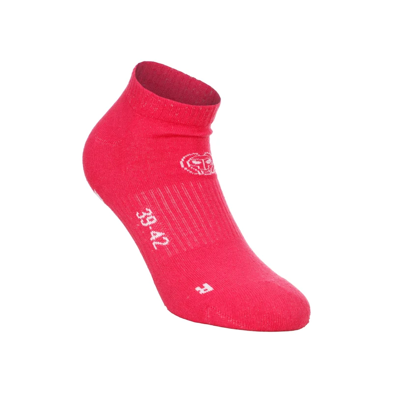 No Party XXL No Show Move Tennissocken-Pink,Weiß
