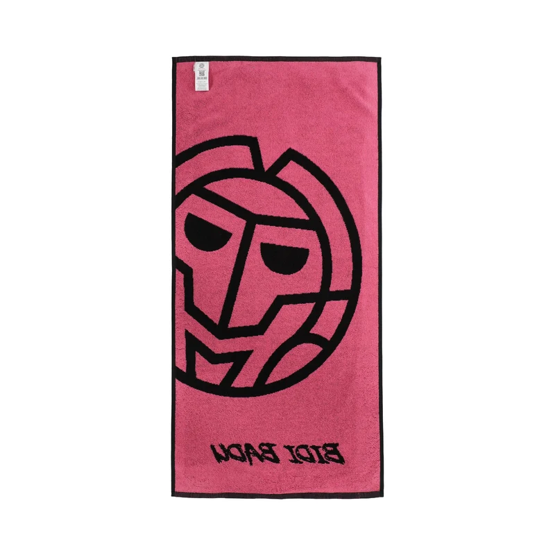 Badehandtuch 50x100cm Handtuch -schwarz,pink