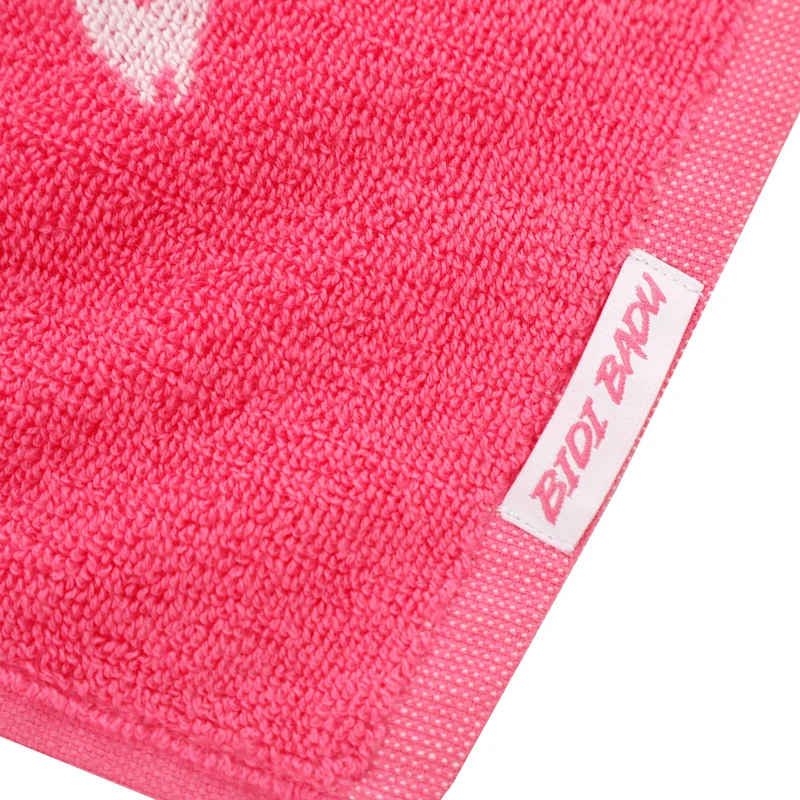 Handtuch -pink, weiß