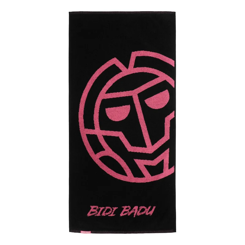 Badehandtuch 70x140cm Handtuch -schwarz,pink