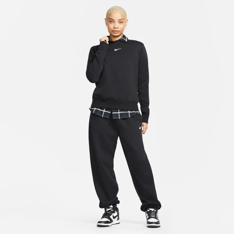 PHNX Fleece STD Crew Sweatshirt Damen-Schwarz