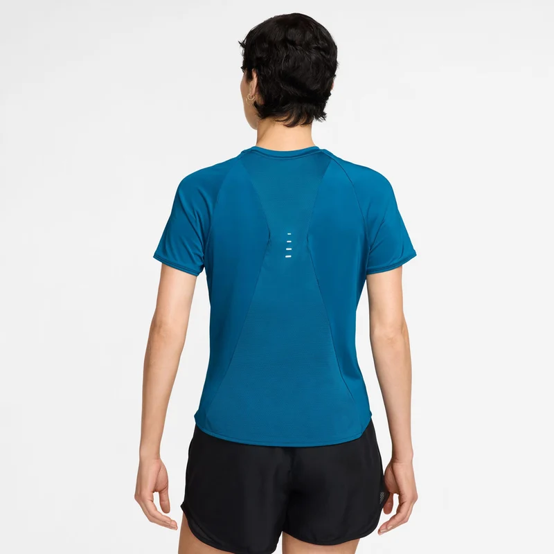 Swift Laufshirt Damen - grün, silber