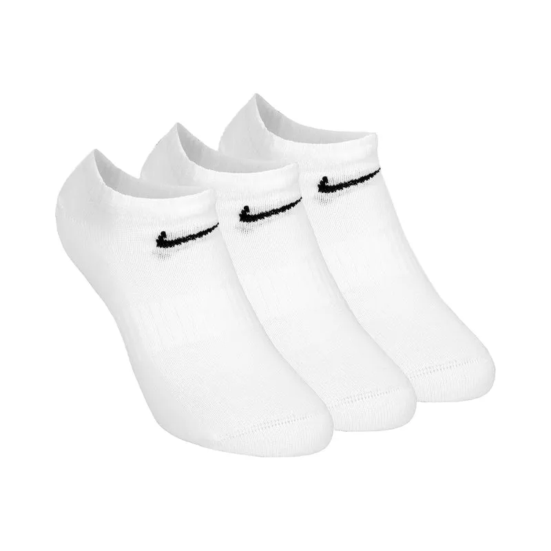 Everyday Lightweight No Show Tennissocken 3er Pack Unisex - weiß, schwarz