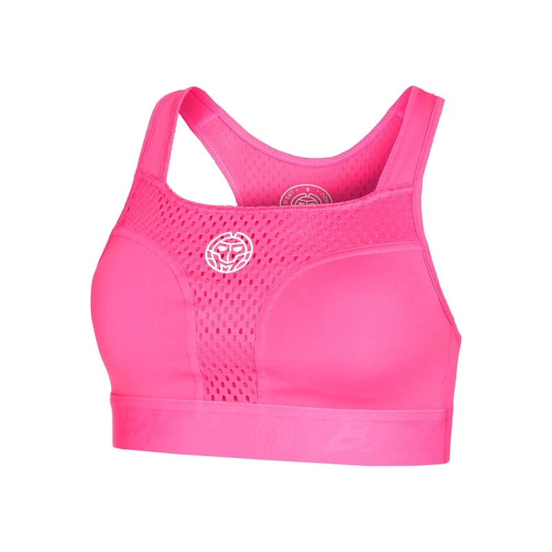 Crew High Support Sport-BH Damen-Pink