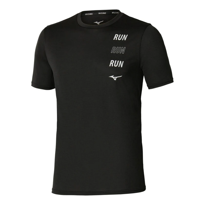 Core Run Laufshirt Herren - schwarz