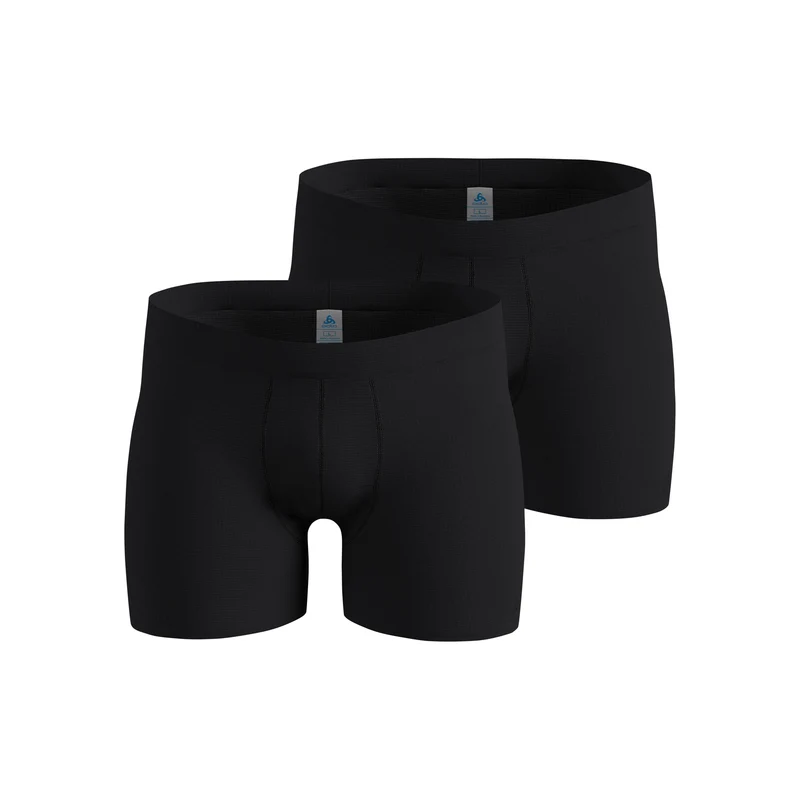 Active Light 2 pack Boxer Short Herren-schwarz