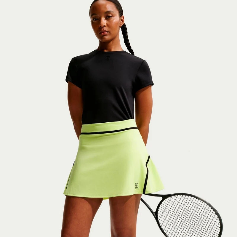 Court Dri-Fit Advantage High Rise Rock Damen-limette