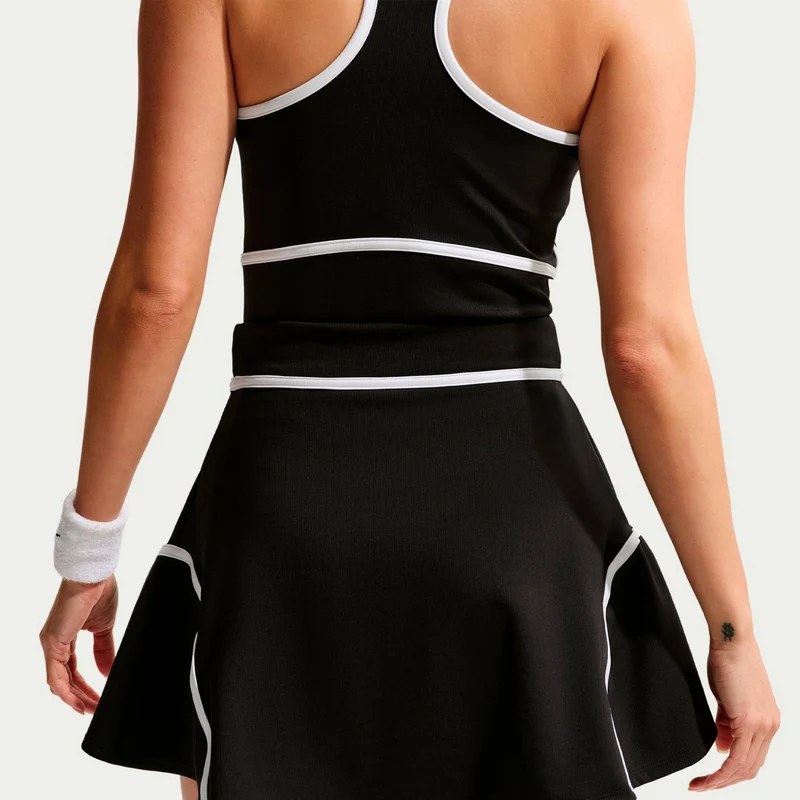 Court Dri-Fit Advantage High Rise Rock Damen-schwarz