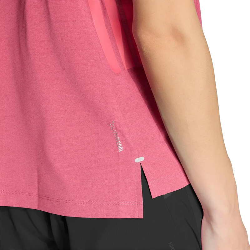 adi365 Iconic Laufshirt Damen - weinrot