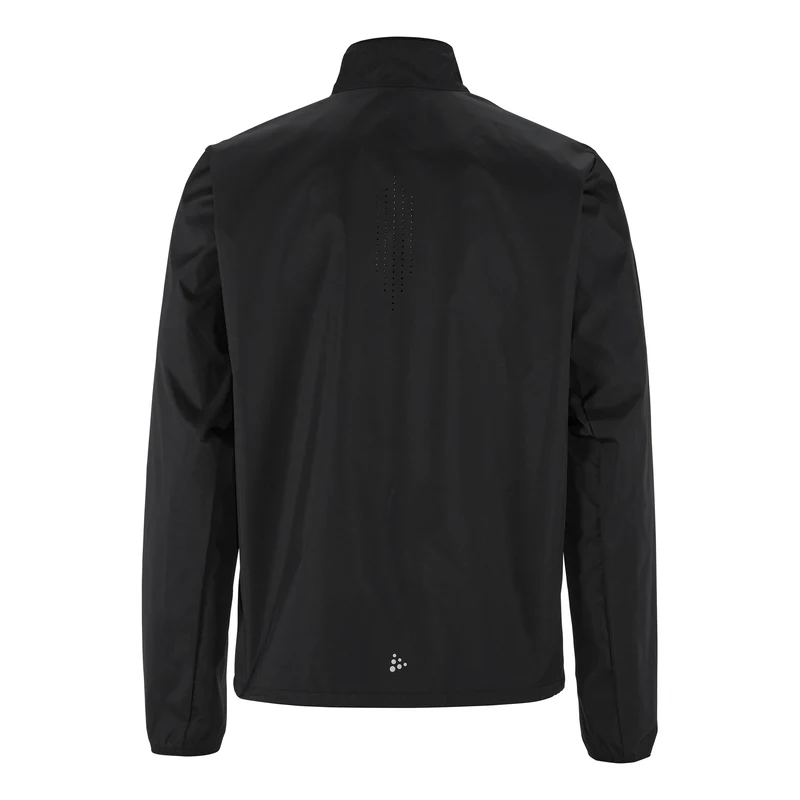 Essence Wind Laufjacke Herren - schwarz
