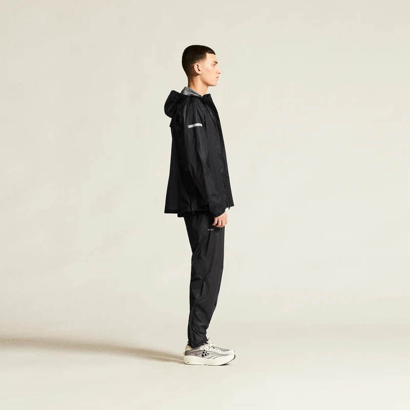 Pro Hydro Lightweight Laufjacke Herren - schwarz, schwarz